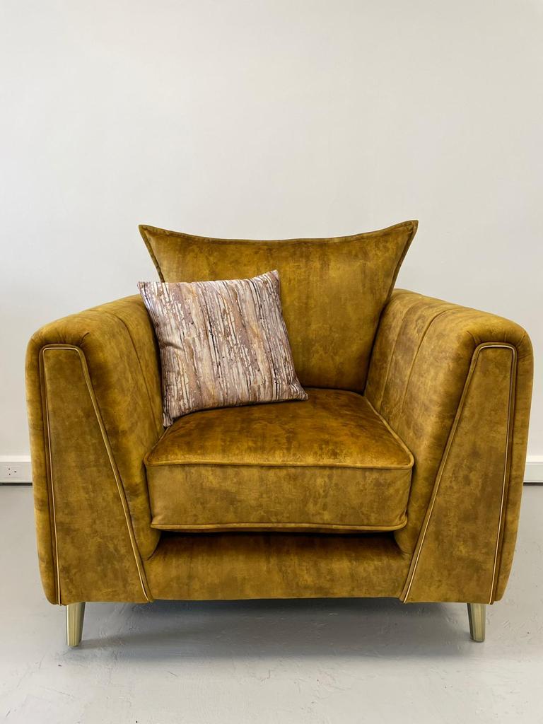 Modular Bespoke Vivo Fabric Sofa Collection | Red Rose