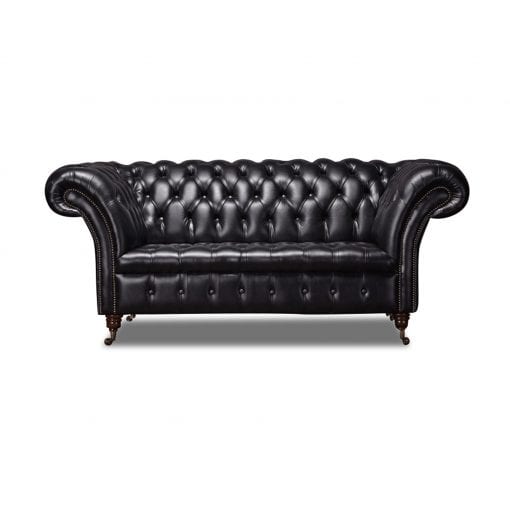 Collingwood Leather 3 Seater Chesterfield Sofa | Arnie