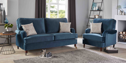 Modular Bespoke Carrington Fabric Sofa Collection | Red Rose