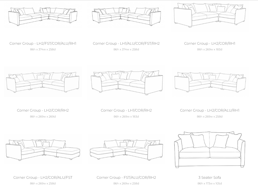 Carter Fabric Sofa Collection | Buoyant Upholstery