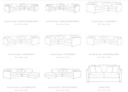 Carter Fabric Sofa Collection | Buoyant Upholstery