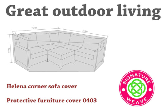 Rattan Protective Cover 247 x 247cm | Cove0403