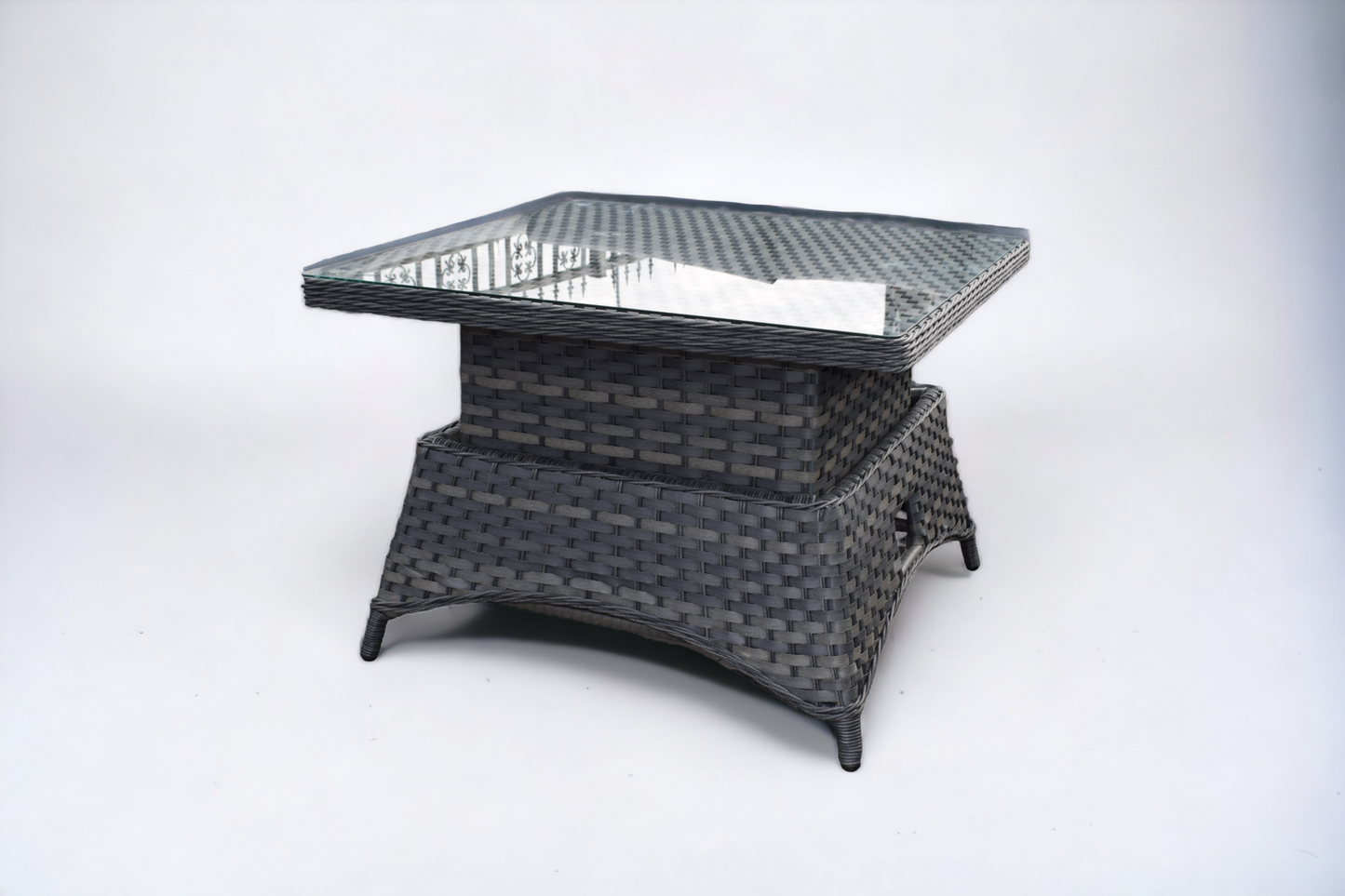 Rattan Anna Corner Sofa with Lift Table + 2 Bench Stools | GCV1308V-6C