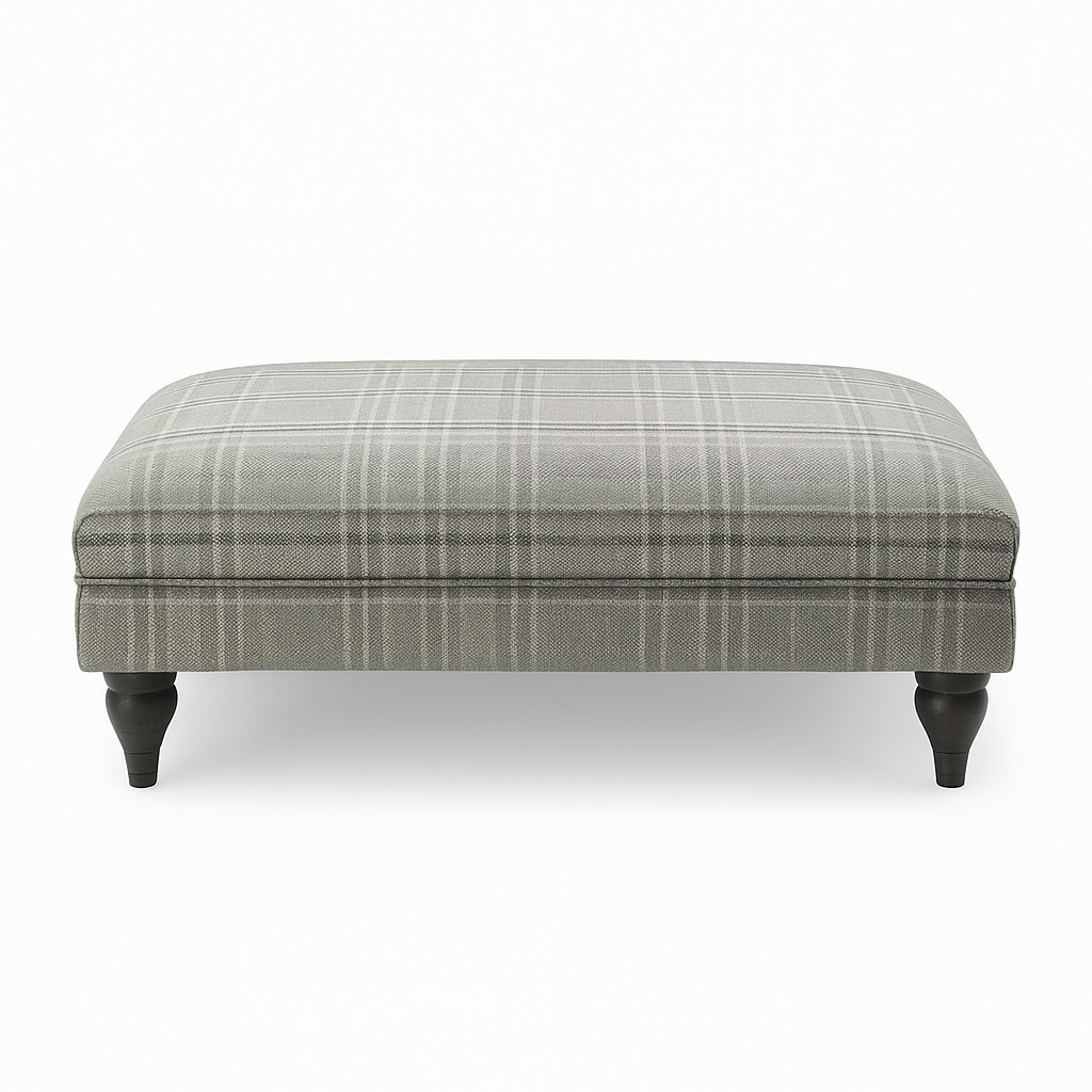 Red Rose Footstools