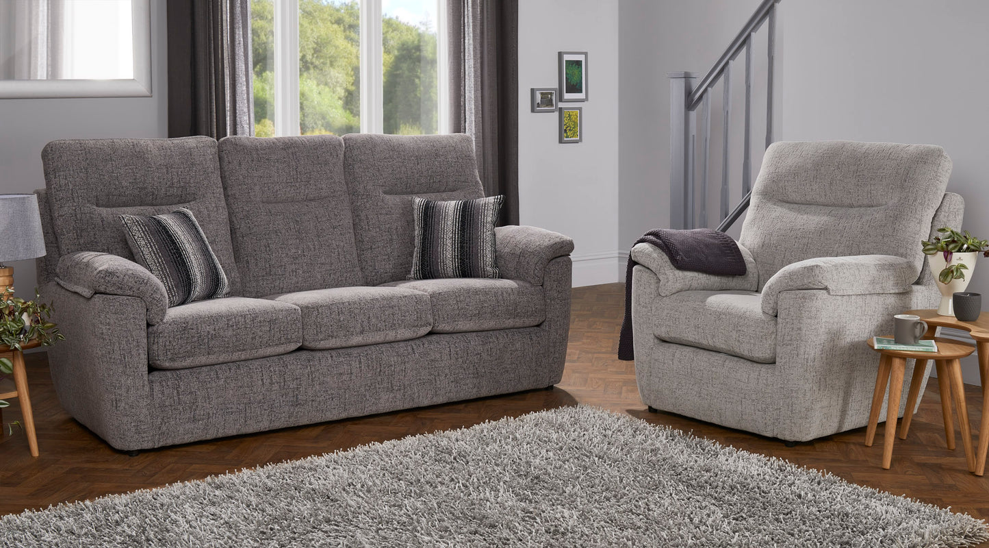 Bespoke Dynasty Fabric Sofa Collection | Red Rose
