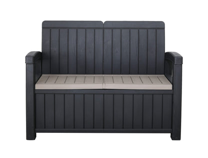Rattan Storage 2 seater Sofa Set | AMIR | Faro 04