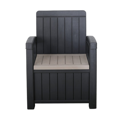 Rattan Storage 2 seater Sofa Set | AMIR | Faro 04