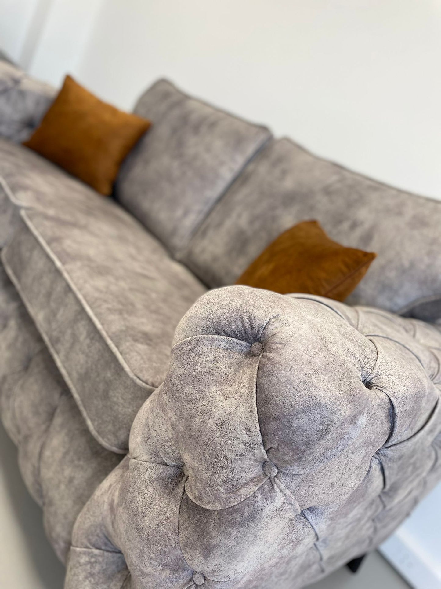 Modular Bespoke Gatsby Fabric Sofa Collection | Red Rose