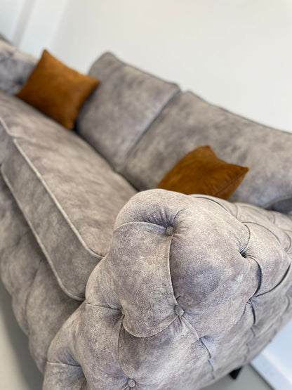 Modular Bespoke Gatsby Fabric Sofa Collection | Red Rose