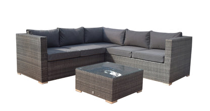Rattan Corner Sofa Set with Coffee Table | Georgia | Geor0103