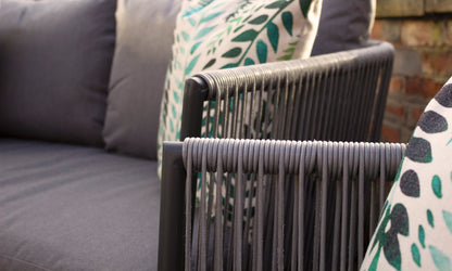 Rattan Milan Four Seater Sofa Lounging Set  | AMIR | MIL2SOF-WS