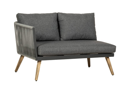 Rattan Milan Five Seater Corner Lounging Set | AMIR | MILCORLOU-WS