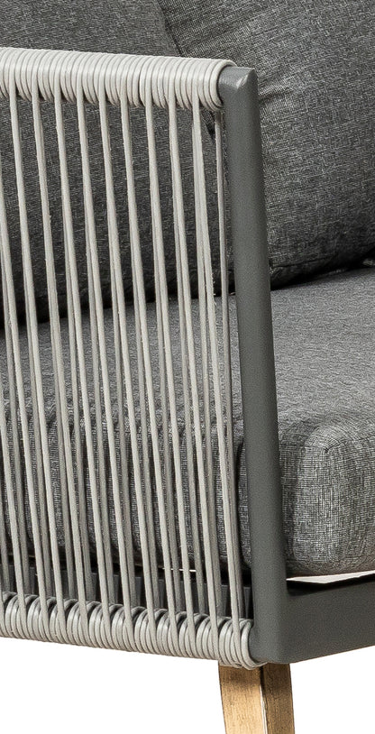 Rattan Milan Five Seater Corner Lounging Set | AMIR | MILCORLOU-WS