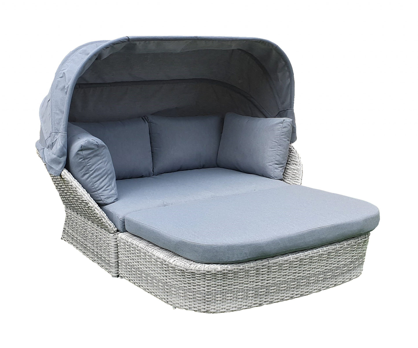 Rattan Daybed with Canopy | Megh0366