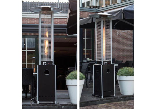 Sunred Propus Black Outdoor Patio Heater | Homeflair