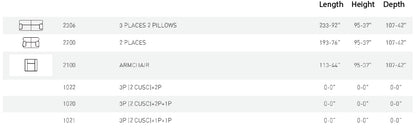 Paddington Fabric Sofa Collection | Newtrend Concepts Italia