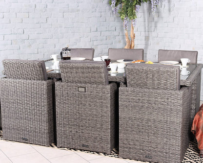 Paris 10 Seater Cube Set | PARCUB-WS |AMIR
