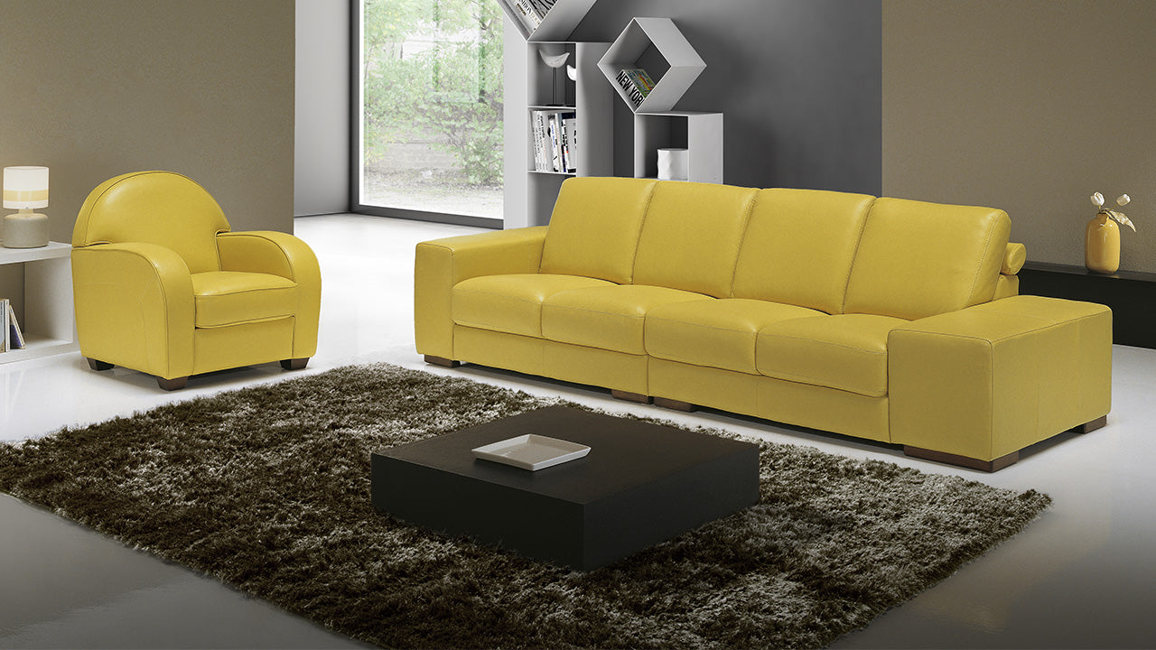 Modular Arrone Leather Sofa Collection | Newtrend Concepts Italia