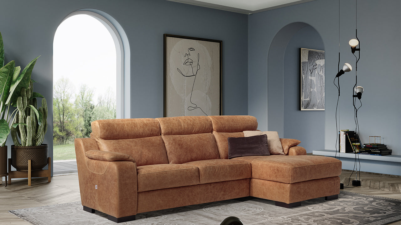Ethos Leather Sofa Collection | Newtrend Concepts Italia
