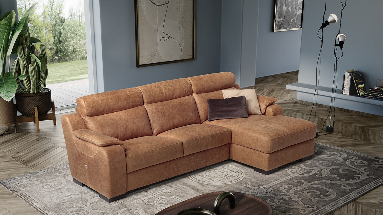 Ethos Leather Sofa Collection | Newtrend Concepts Italia