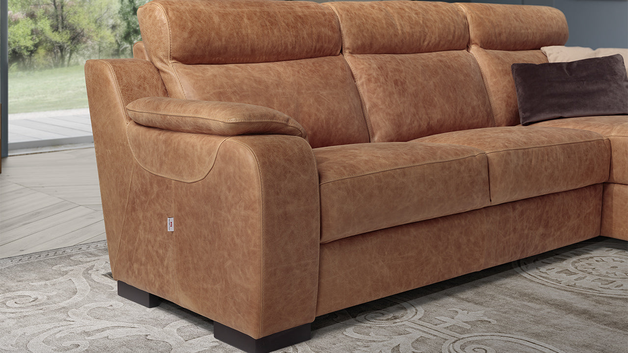 Ethos Leather Sofa Collection | Newtrend Concepts Italia