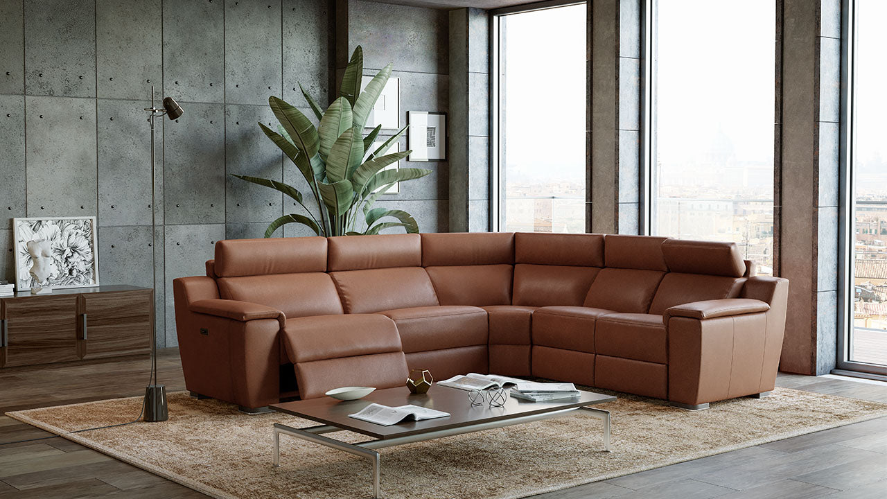 Luxor Leather Sofa Collection | Newtrend Concepts Italia
