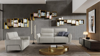 Nashira Leather Sofa Collection | Newtrend Concepts Italia
