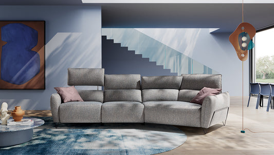 Nashira Leather Sofa Collection | Newtrend Concepts Italia