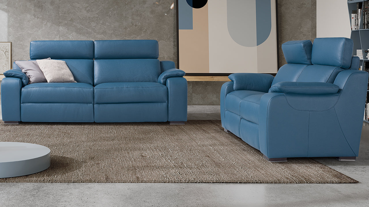 Modular Mia Leather Sofa Collection | Newtrend Concepts Italia