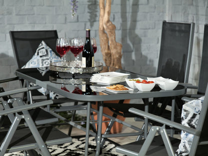Rio 6 Seater Recliner Dining Set | AMIR | RIO-03