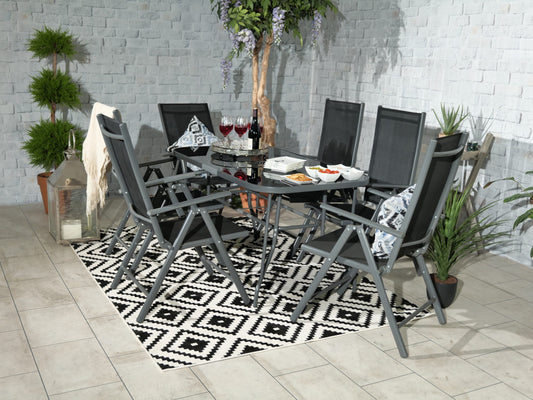 Rio 4 Seater Recliner Dining Set | AMIR | RIO-04