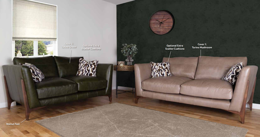 Ren Leather Sofa Collection | Buoyant Upholstery
