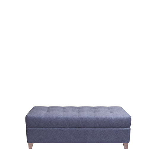 Reus Low Back Fabric Sofa & Ottoman Collection | Shackletons
