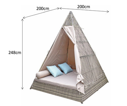 Rattan Garden House Teepee | Teep0400