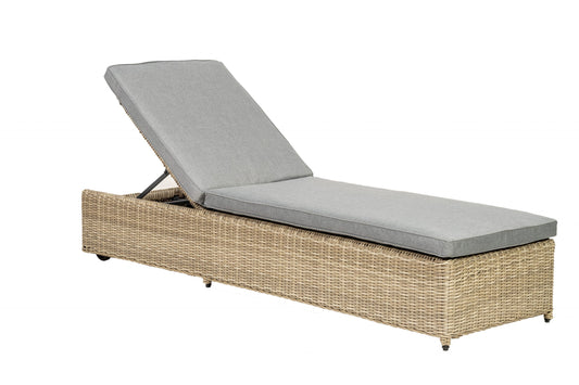 Rattan Wentworth Sun Lounger | AMIR | WEN013-WS