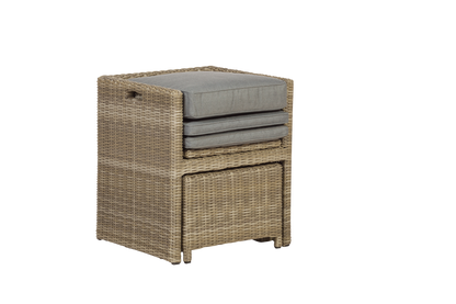 Rattan Wentworth 10 Seater Cube Set | AMIR | WEN10CUB-WS