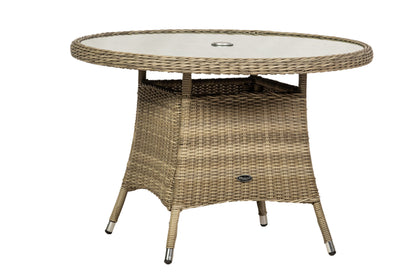 Rattan Wentworth Imperial 4 Seater Dining Set  | AMIR | WEN110IMP-WS