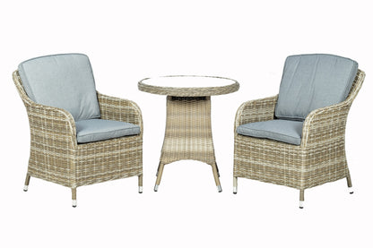 Rattan Wentworth 2 Seater Imperial bistro set | AMIR | WEN70IMP-WS