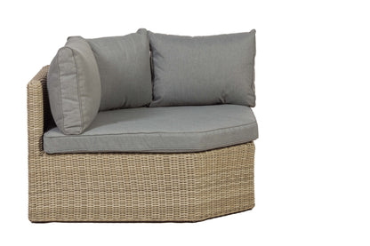 Rattan Wentworth Corner Lounging Set | AMIR | WENADJLOU-WS