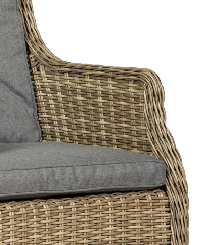 Rattan Wentworth High back Companion Set | AMIR | WENCOMPHBC-WS