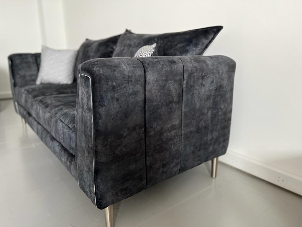 Modular Bespoke Vivo Fabric Sofa Collection | Red Rose