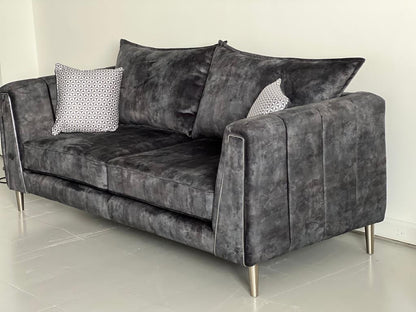 Modular Bespoke Vivo Fabric Sofa Collection | Red Rose