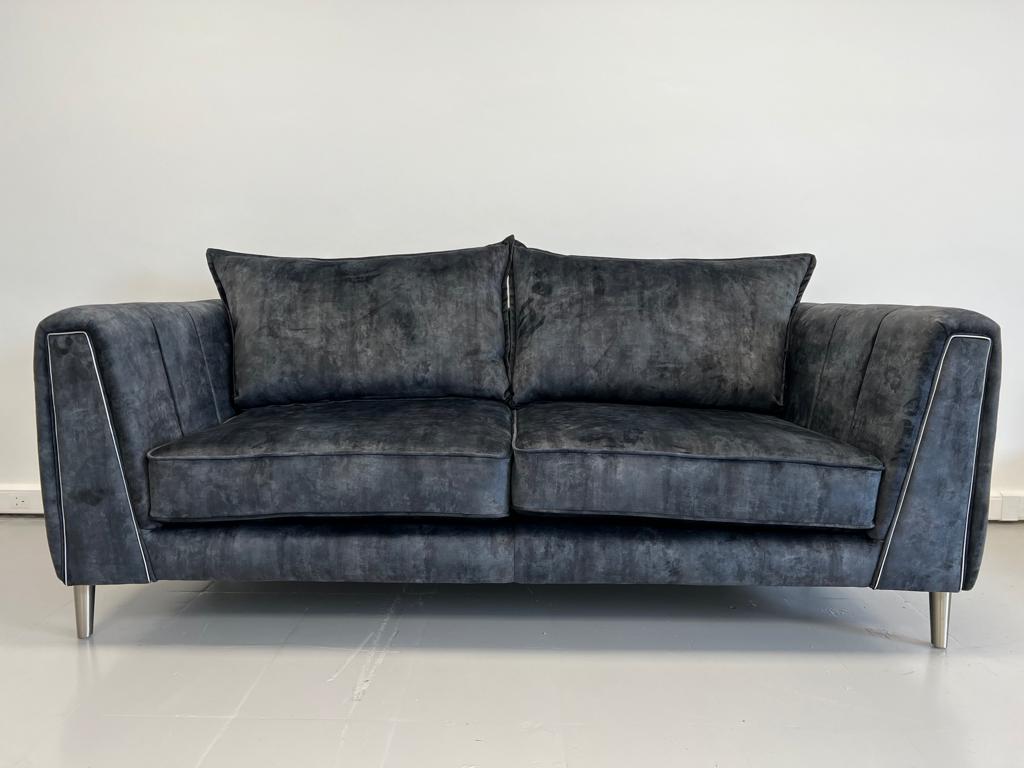 Modular Bespoke Vivo Fabric Sofa Collection | Red Rose