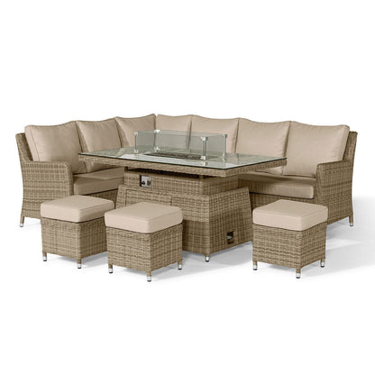 Homeflair - Winchester Corner Rattan Dining Set