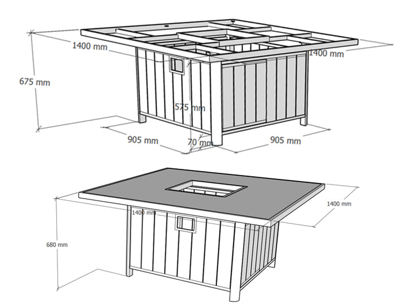 Signature Weave- Venus angled corner with two dining chairs and lovesea | VENU0463_0526