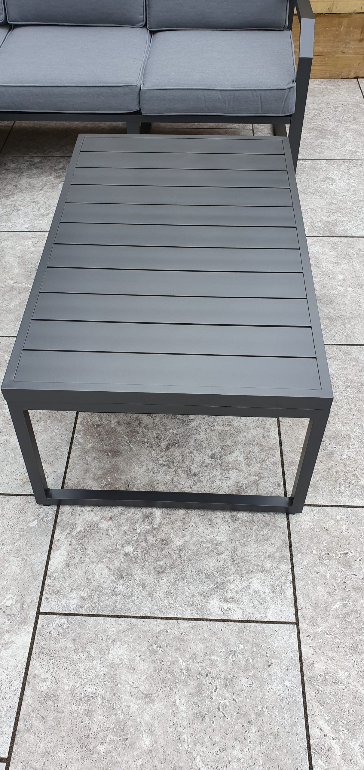 Rattan Aluminium Corner Sofa with Chair Set | Alarna | Alar0357