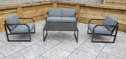 Rattan Aluminium 2 Seater Sofa Set | Alarna | Alar0358