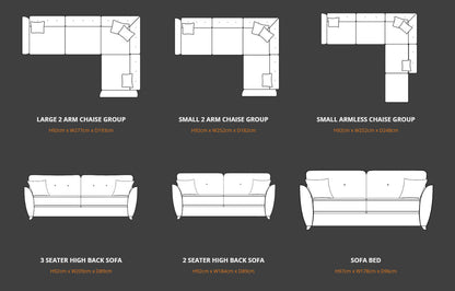 Ashley Fabric Sofa Collection | Lebus Upholstery