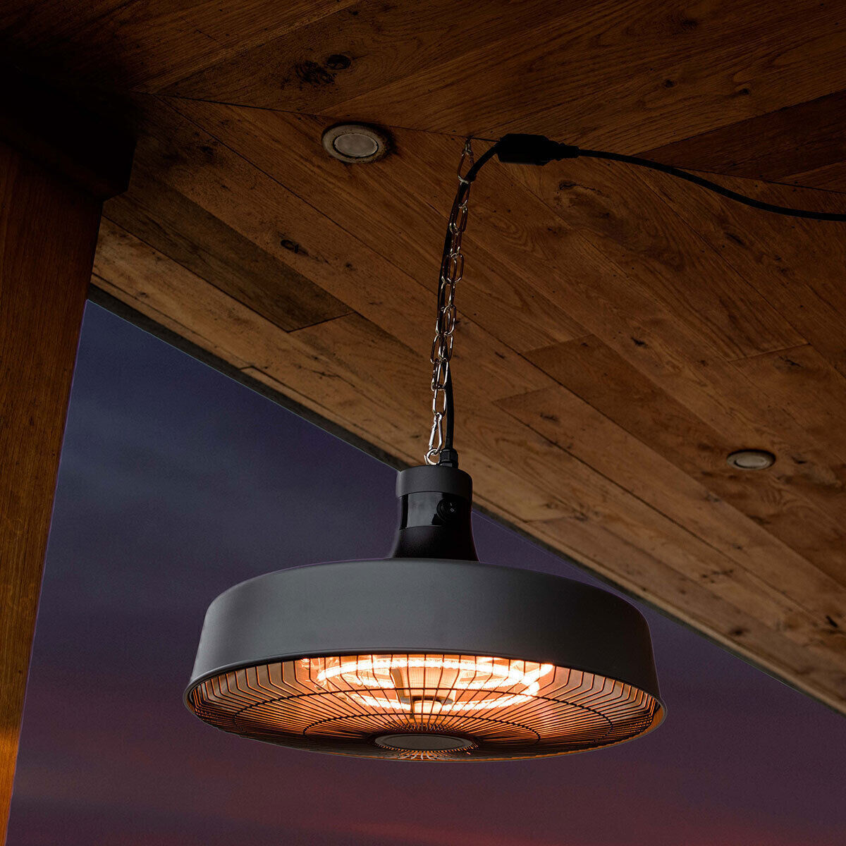 Homeflair -2100W Aurora Pendant Hanging Electric Patio Heater
