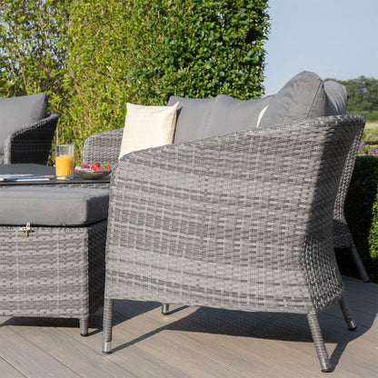 Homeflair - Santorini Sofa Rattan Dining Set
